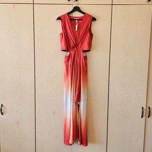 NWT Maje Resia Sleeveless Cutout Maxi Dress - FR 36 (US 0-2)